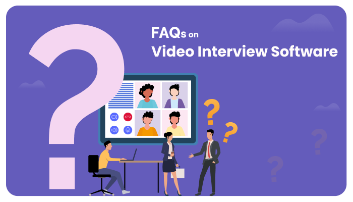 frequently asked questions on Video Interview software banner