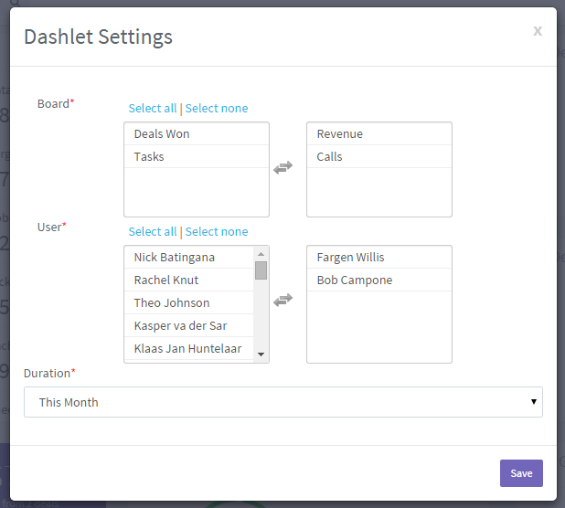 Custom Leaderboards