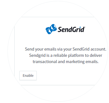 Enable SendGrid Integration