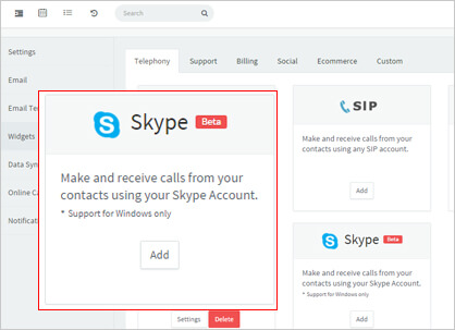 Skype Setup, Step-1