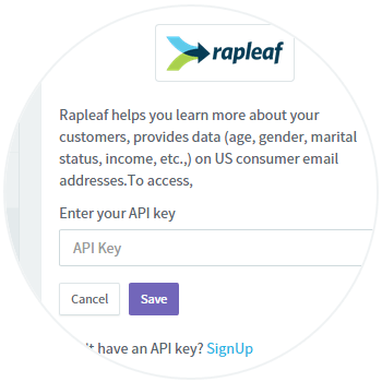 Rapleaf Setup, Step-3