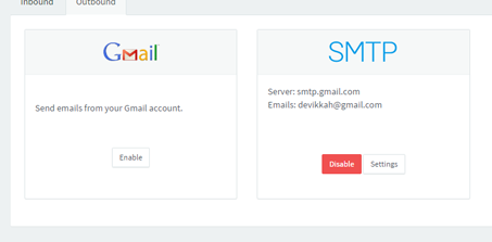 Gmail’ OAuth for SMTP